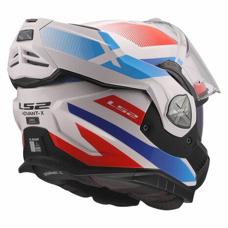 LS2 FF901 ADVANT X CASCO MODULAR DE MOTO NOVA BLANCO AZUL RED – 3 – Maximomoto PT