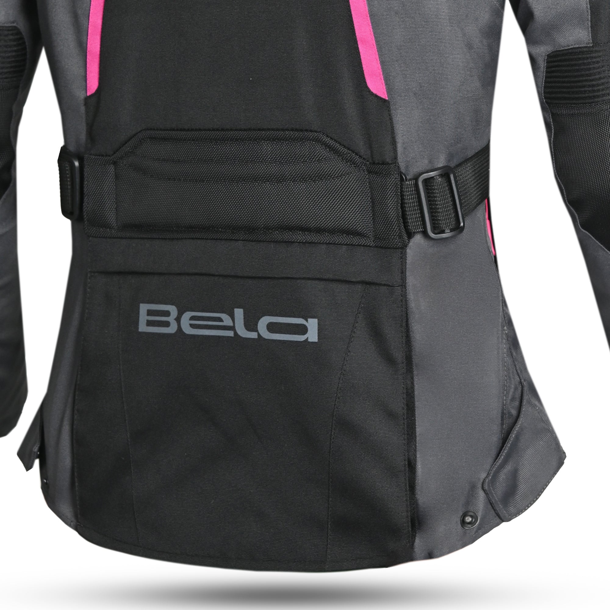 BELA HURRICANE 3 Em 1 Senhora Motocicleta Casaco Petro Fucsia