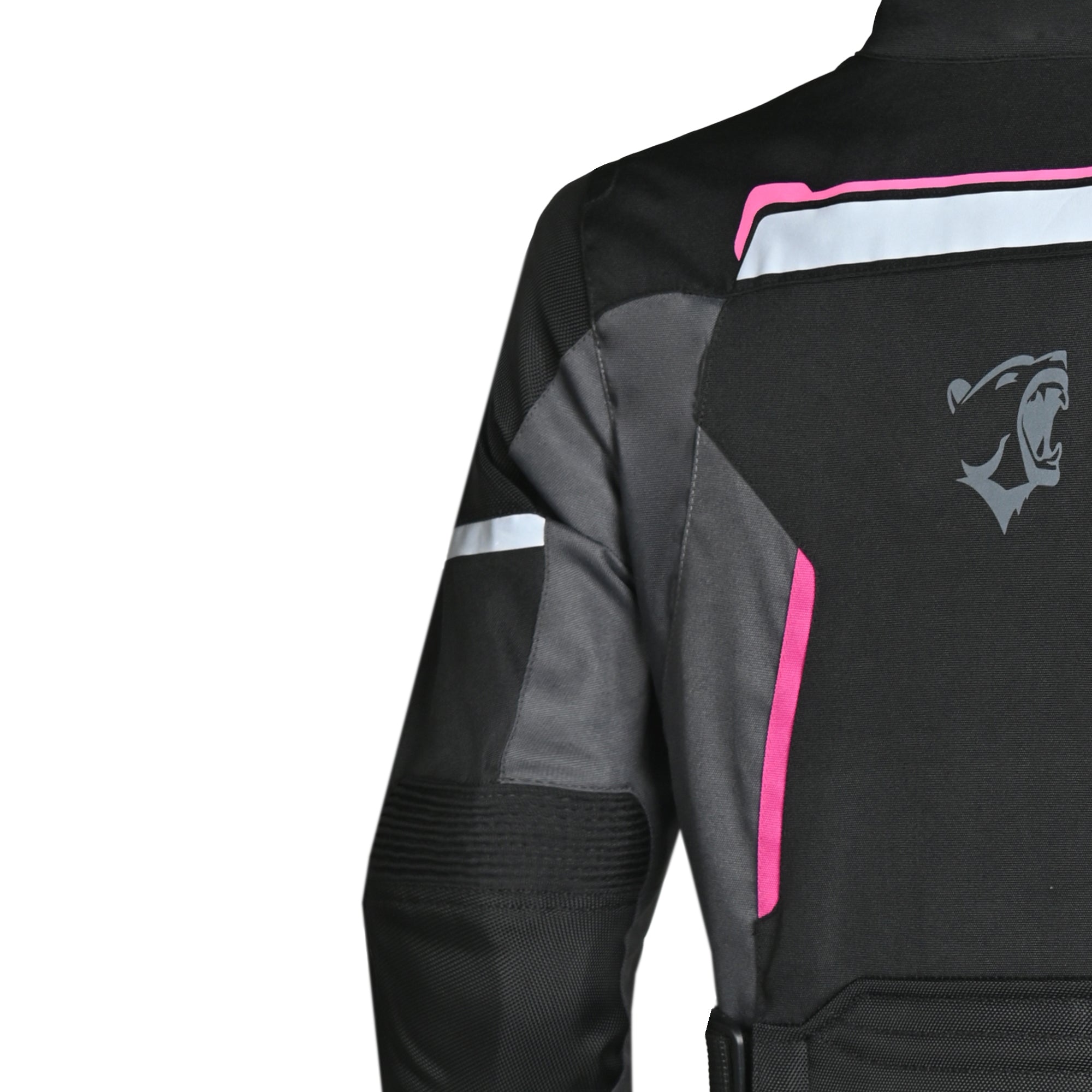 BELA HURRICANE 3 Em 1 Senhora Motocicleta Casaco Petro Fucsia