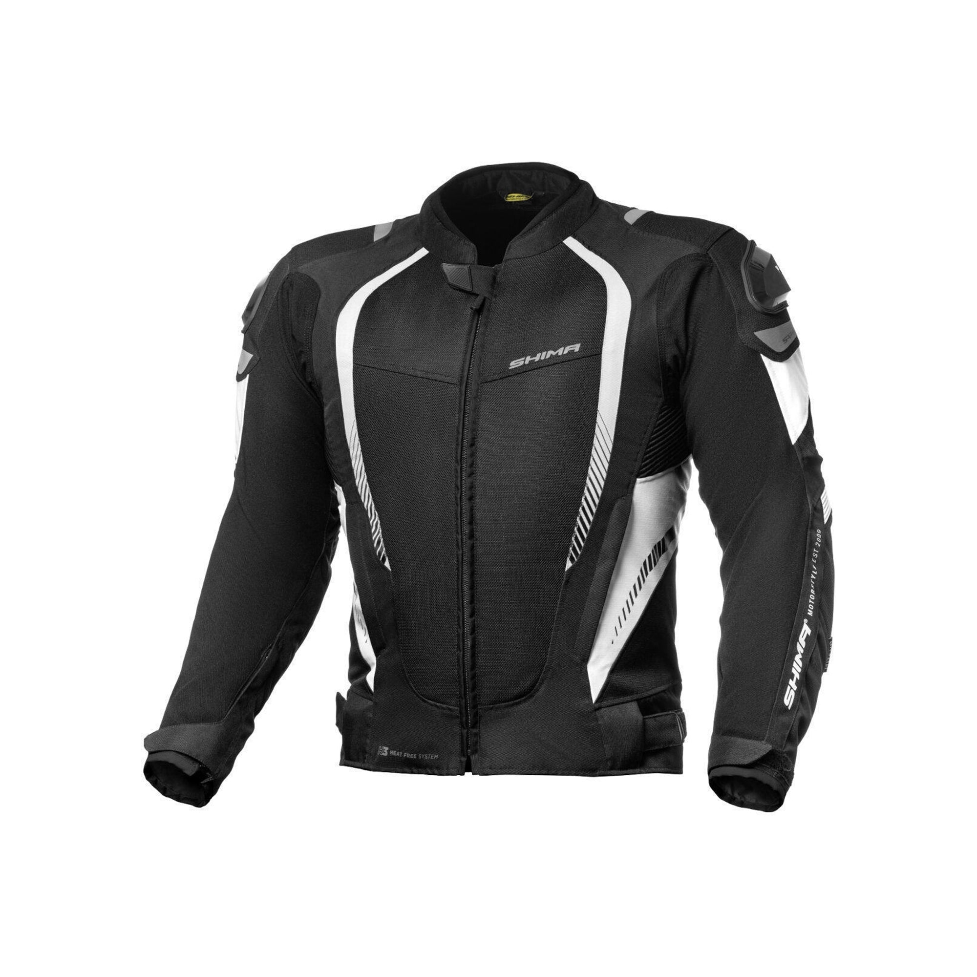 SHIMA MESH PRO JACKET BLACK/WHITE – 1 – Maximomoto PT