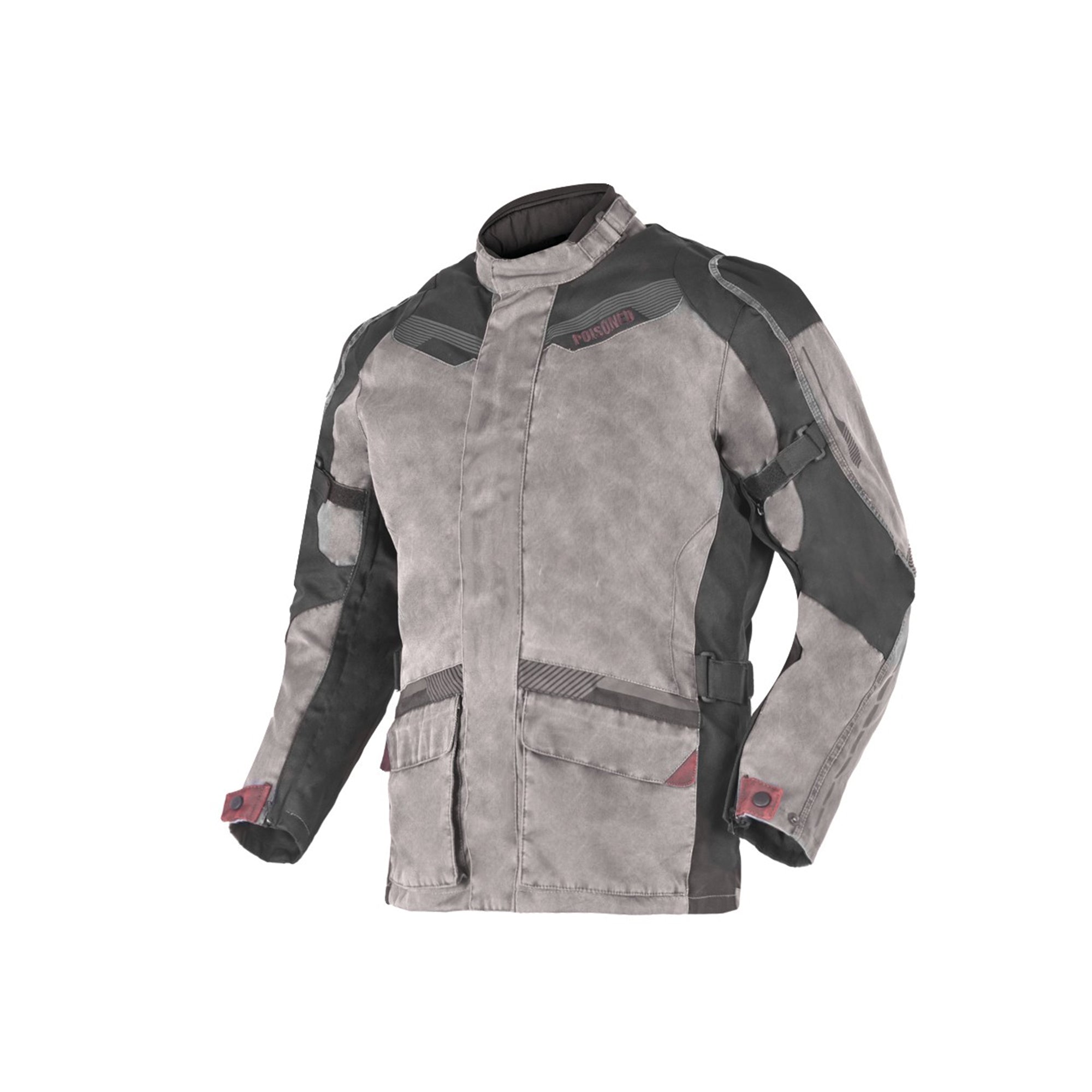 POISONED SCOUT VINTAGE Moto Textil Casacos Cinza – 1 – Maximomoto PT