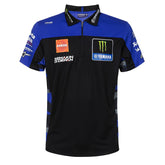 YAMAHA - MONSTER REPLICA MENS POLO BLACK/BLUE – Maximomoto PT