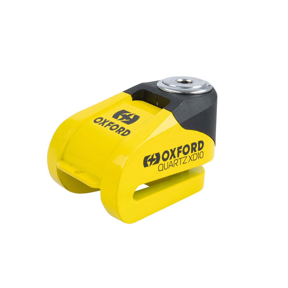 OXFORD - Quartz XD10 Disc Lock Yellow/Black - SECURTEX MOTOR S.L (t/a MaximoMoto)