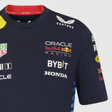 RED BULL RACING 2024 Infantil Camiseta Equipo Azul Marino