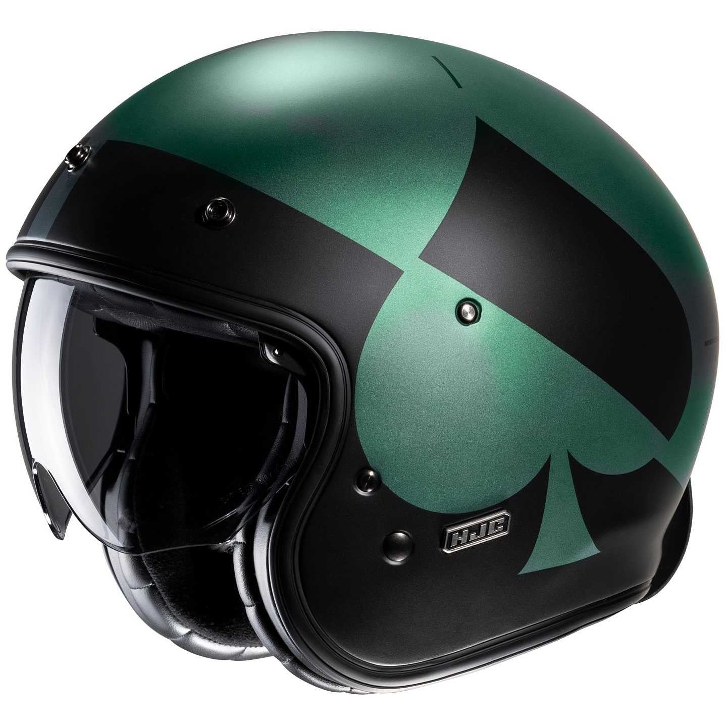 HJC V31 KUZ MC4SF URBANA MOTO ESTILO RETRO ABERTO CAPACETE ECE 22.06