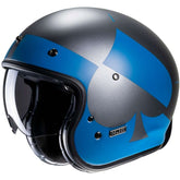 HJC V31 KUZ MC2SF ESTILO RETRO CASCO ABIERTO MOTOCICLETA