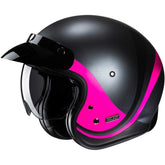 HJC V31 EMGO MC8SF MOTO ESTILO RETRO CAPACETE ABERTO