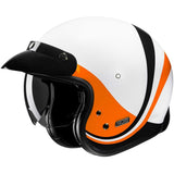 HJC V31 EMGO MC7 CLÁSSICO MOTO ESTILO RETRO CAPACETE ABERTO