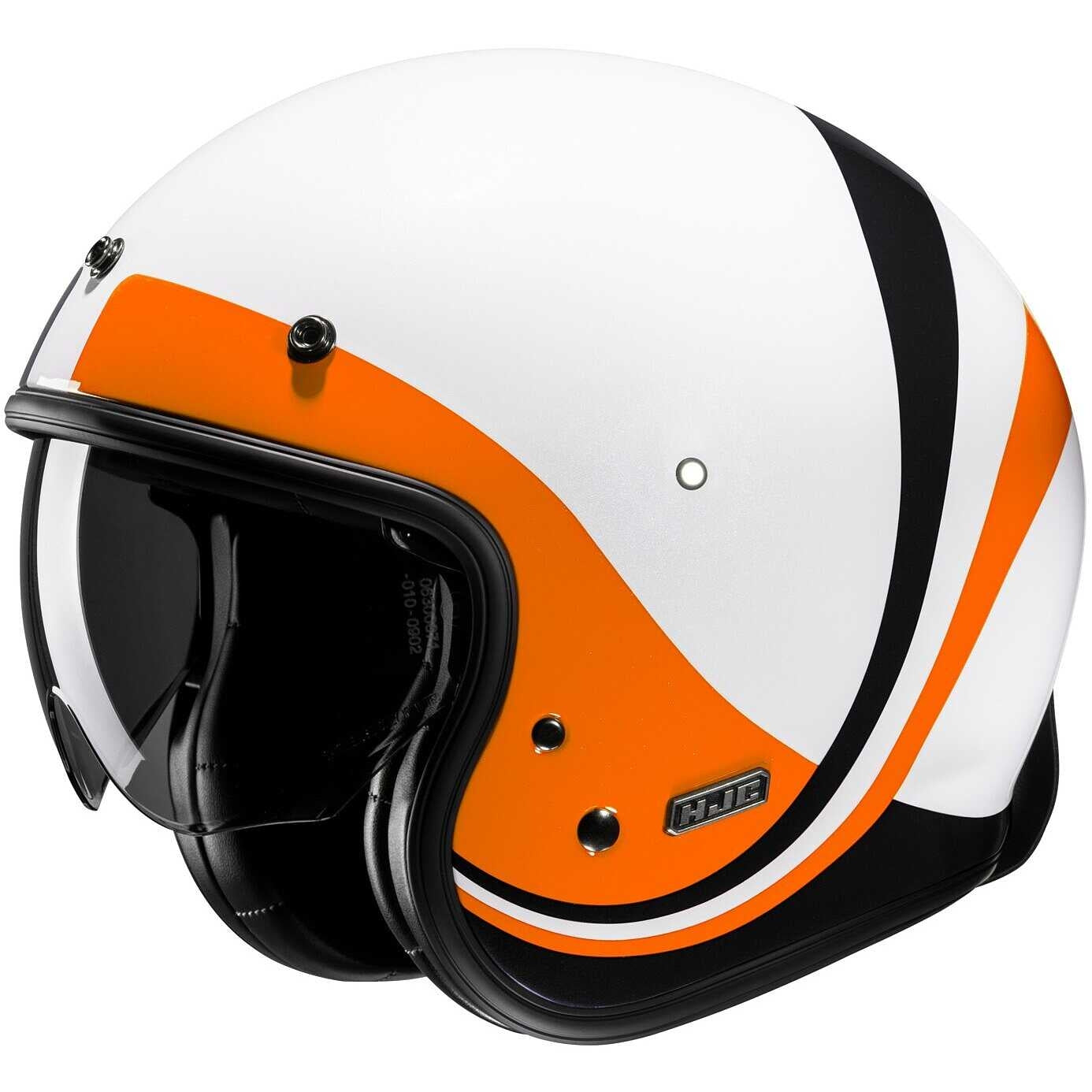 HJC V31 EMGO MC7 CLÁSSICO MOTO ESTILO RETRO CAPACETE ABERTO