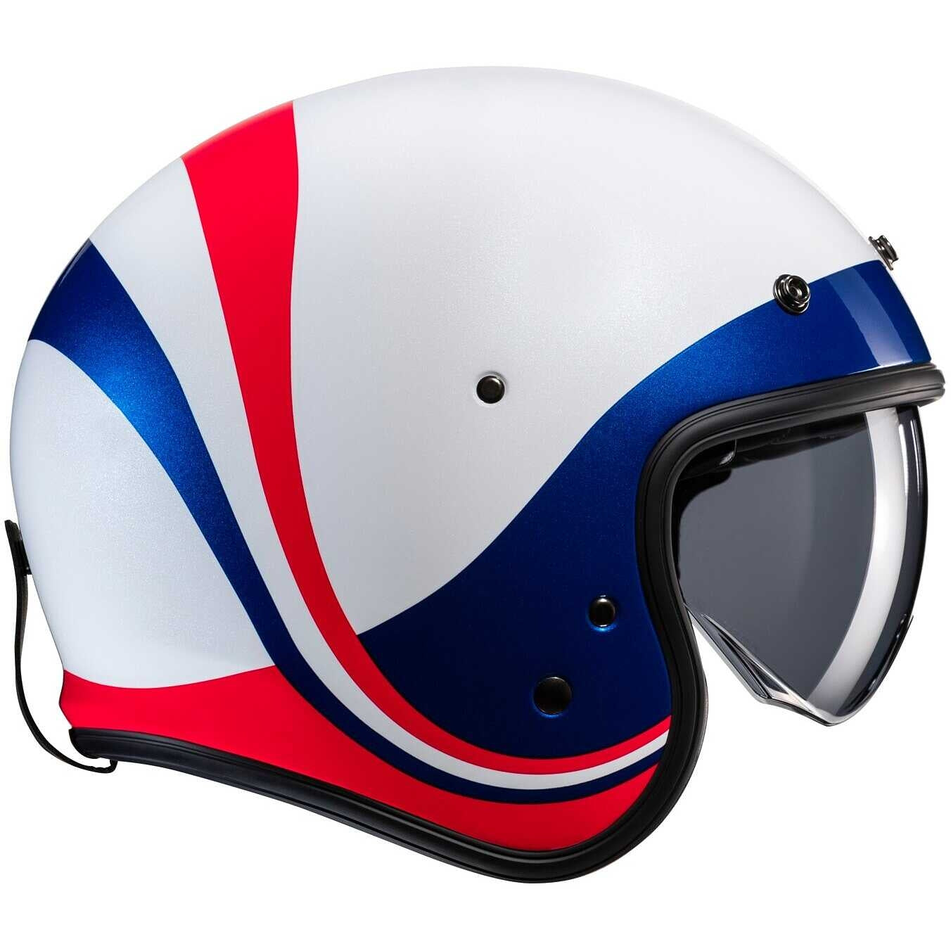 HJC V31 EMGO MC21 ESTILO RETRO CASCO ABIERTO MOTOCICLETA ECE 22.06