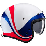 HJC V31 EMGO MC21 ESTILO RETRO CASCO ABIERTO MOTOCICLETA ECE 22.06