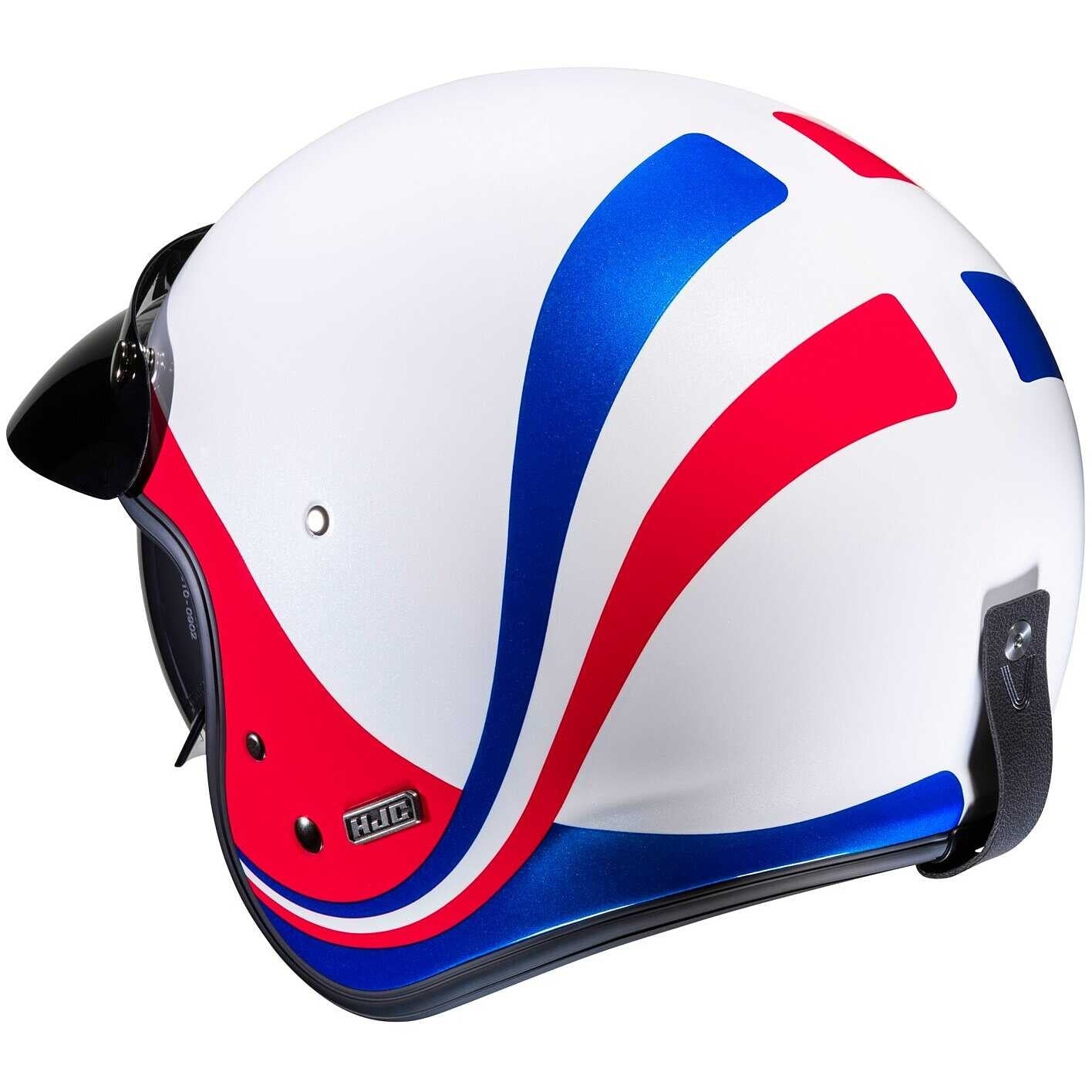 HJC V31 EMGO MC21 ESTILO RETRO CASCO ABIERTO MOTOCICLETA ECE 22.06
