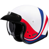 HJC V31 EMGO MC21 ESTILO RETRO CASCO ABIERTO MOTOCICLETA ECE 22.06