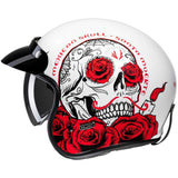 HJC V31 DESTO MC1 CAPACETE DE MOTO ABERTO ESTILO RETRO