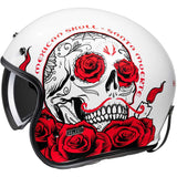HJC V31 DESTO MC1 CAPACETE DE MOTO ABERTO ESTILO RETRO