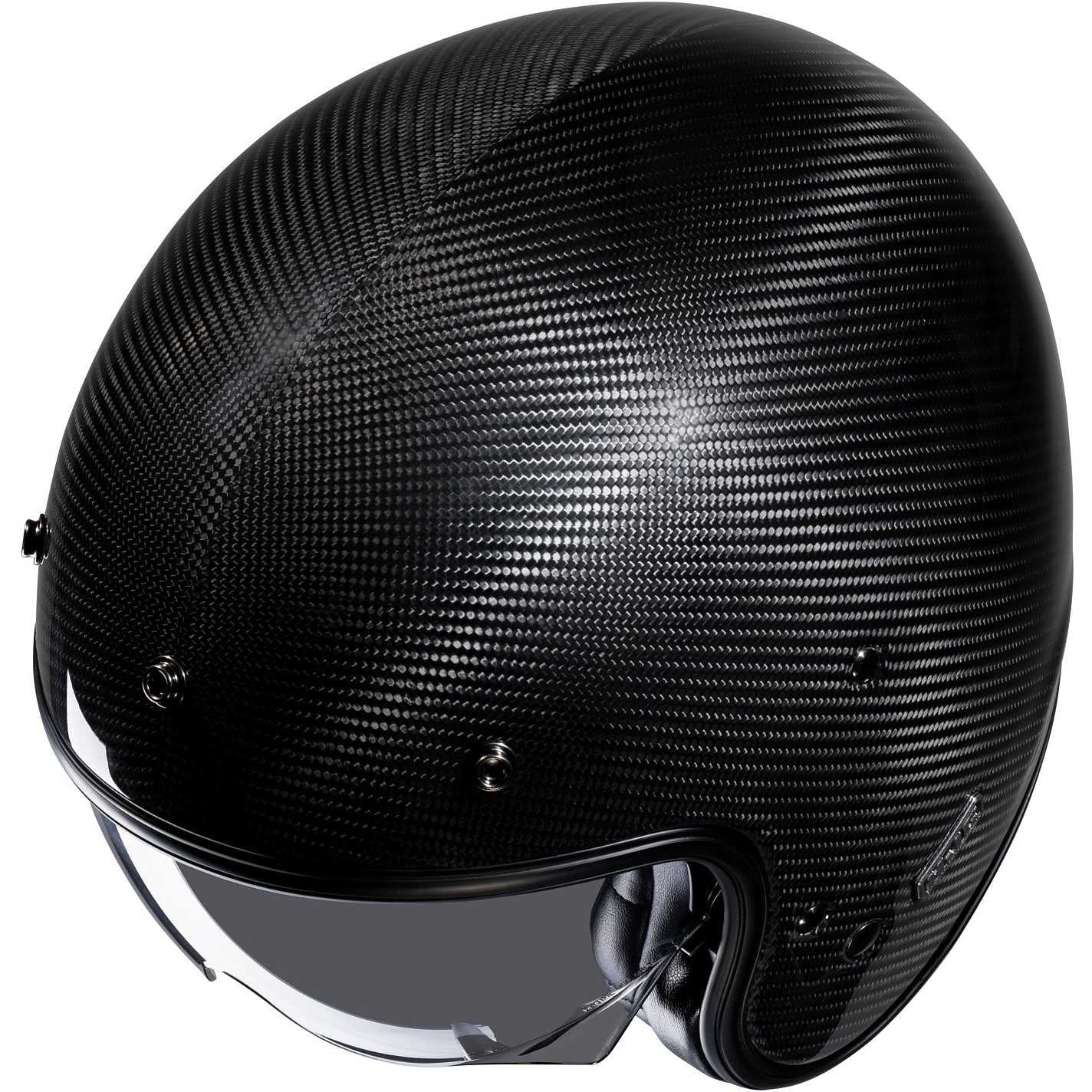 HJC V31 CARBONO UNI ESTILO RETRO CASCO ABIERTO MOTOCICLETA ECE 22.06