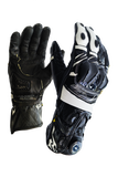 MUGENRACE G-MNR 2480 COWY Motocicleta Luvas Branco Preto