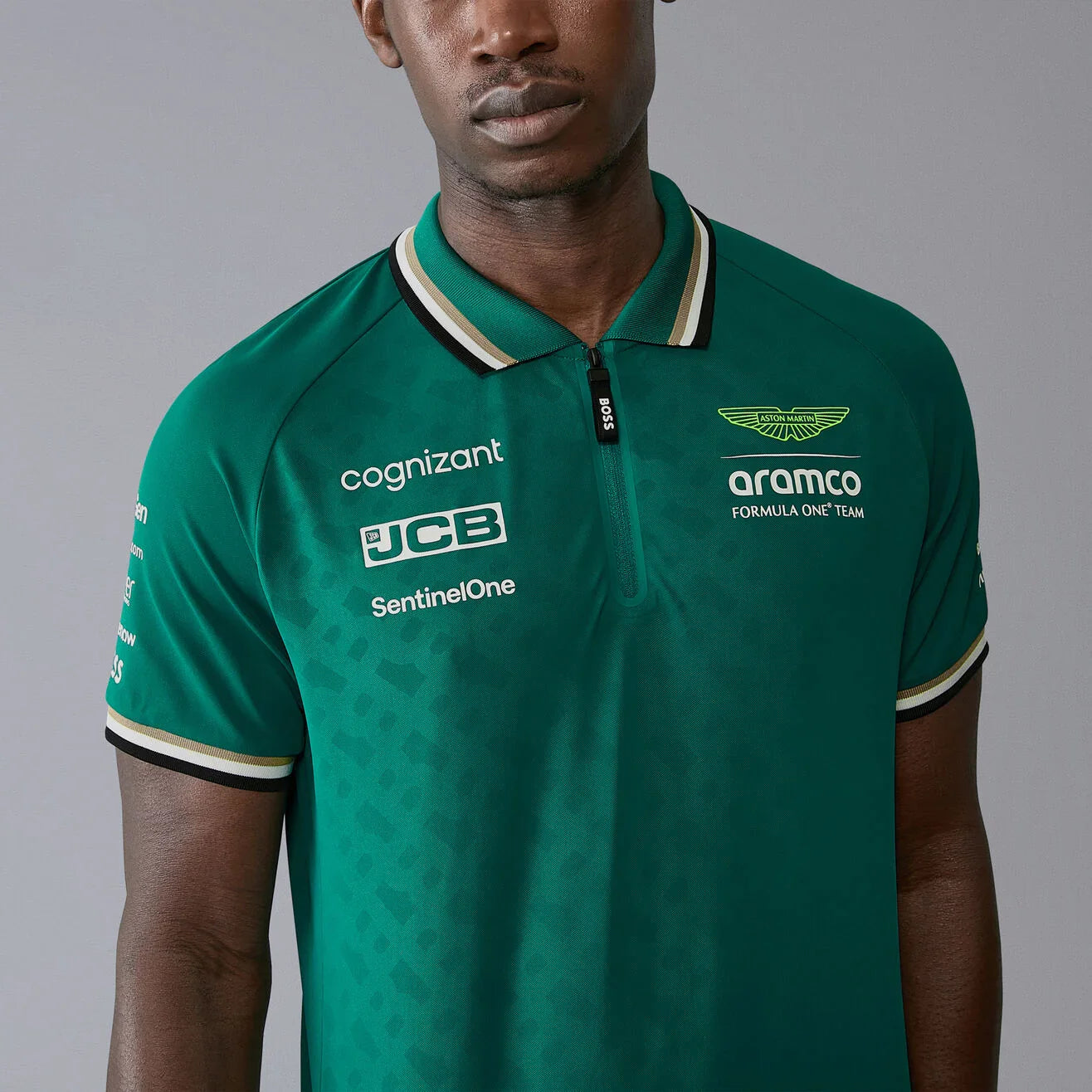 ASTON MARTIN F1 Mens Rp Equipo Polo Verde – 5 – Maximomoto PT