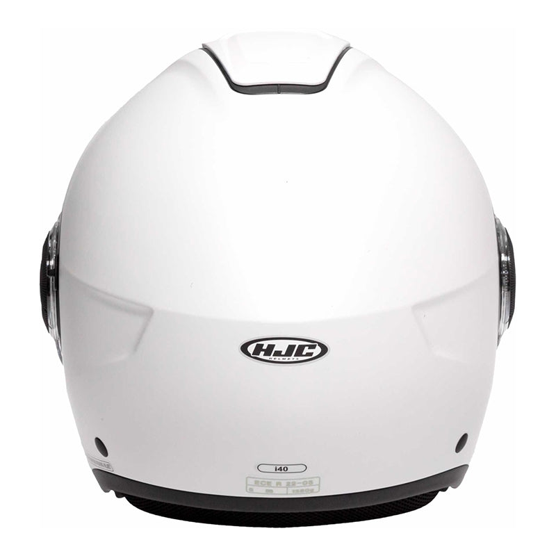 HJC I40 SEMI MAT WHITE – 2 – Maximomoto PT