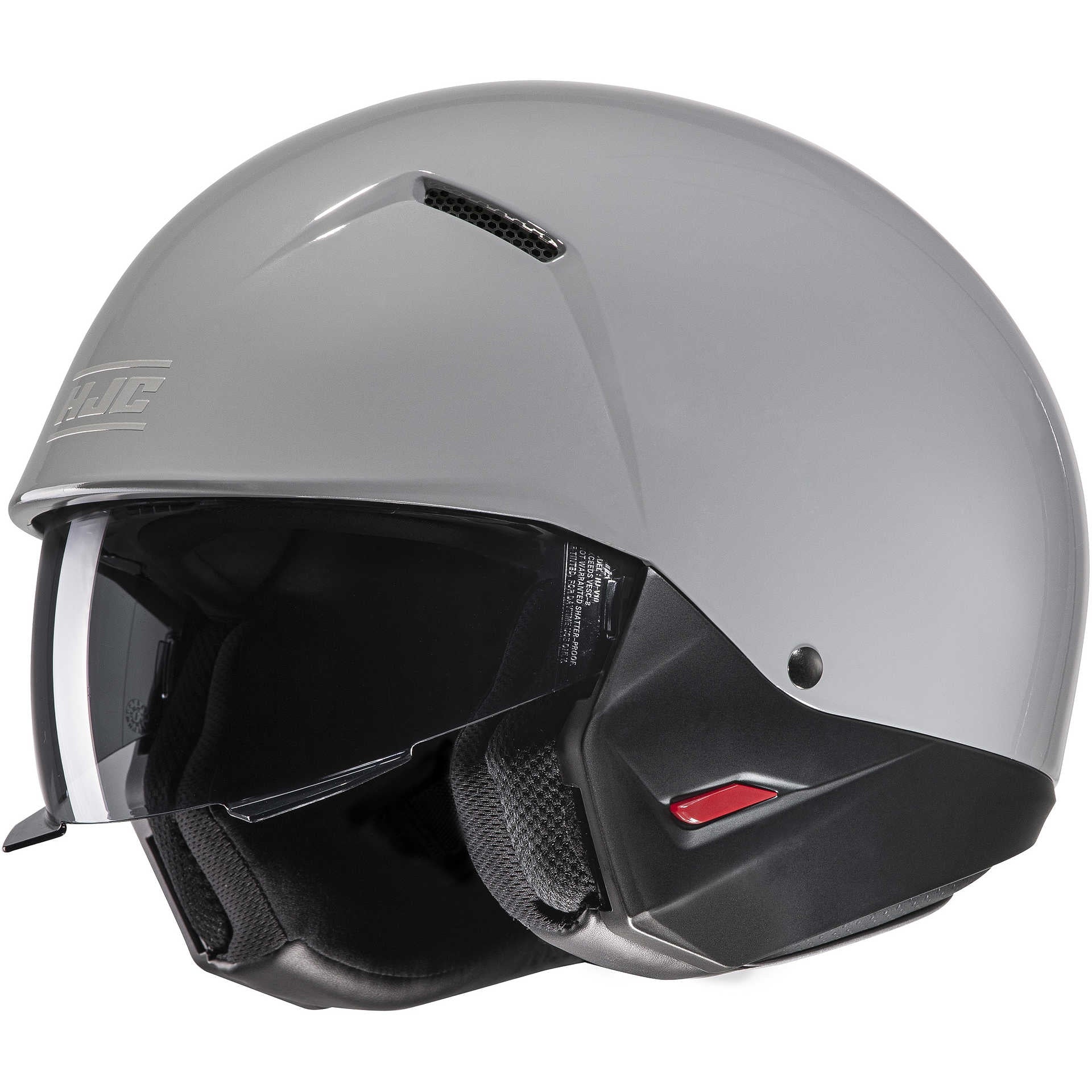 HJC I20 UNI INTEGRAL ABERTO CAPACETE MOTOCICLETA CINZA PRETO
