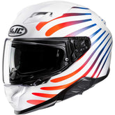HJC F71 ZEN MC21SF Branco azul Vermelho Casco de moto turismo deportivo – Maximomoto PT