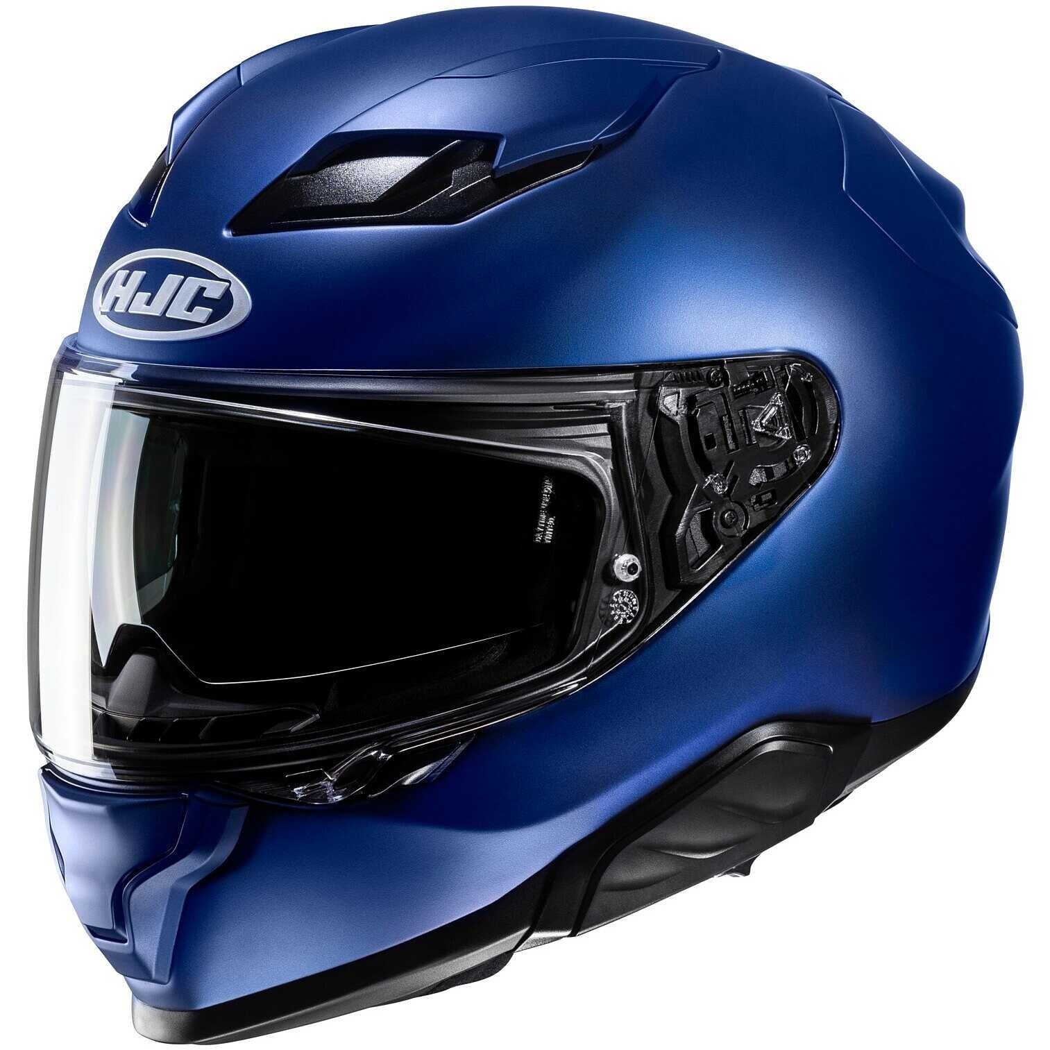 HJC F71 UNI Metallic Blue Integral Motorcycle Hull – 1 – Maximomoto PT
