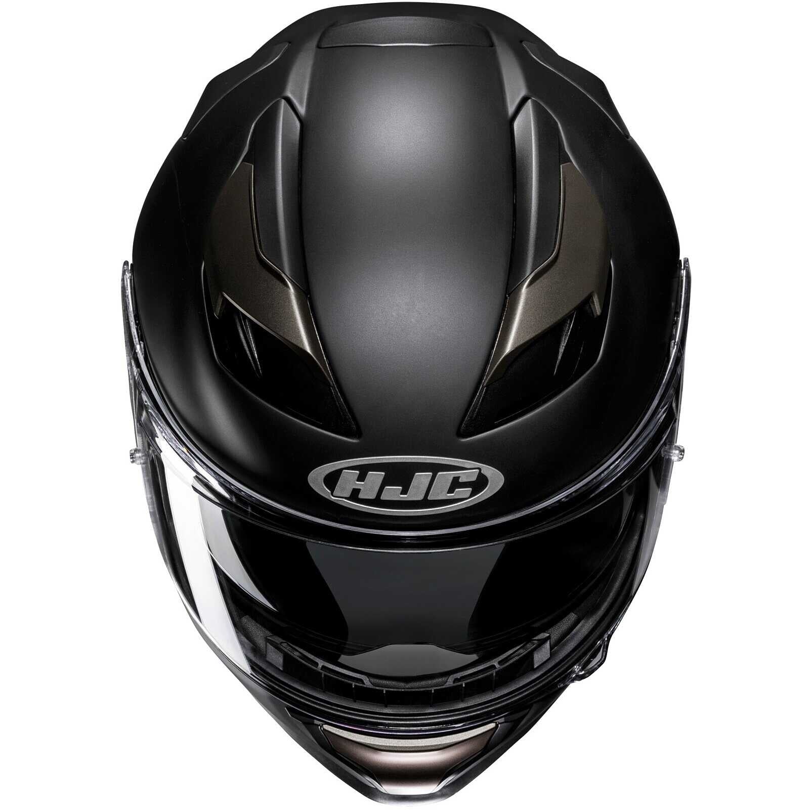 HJC F71 UNI casco de moto integral semiplano Preto titanio – 3 – Maximomoto PT