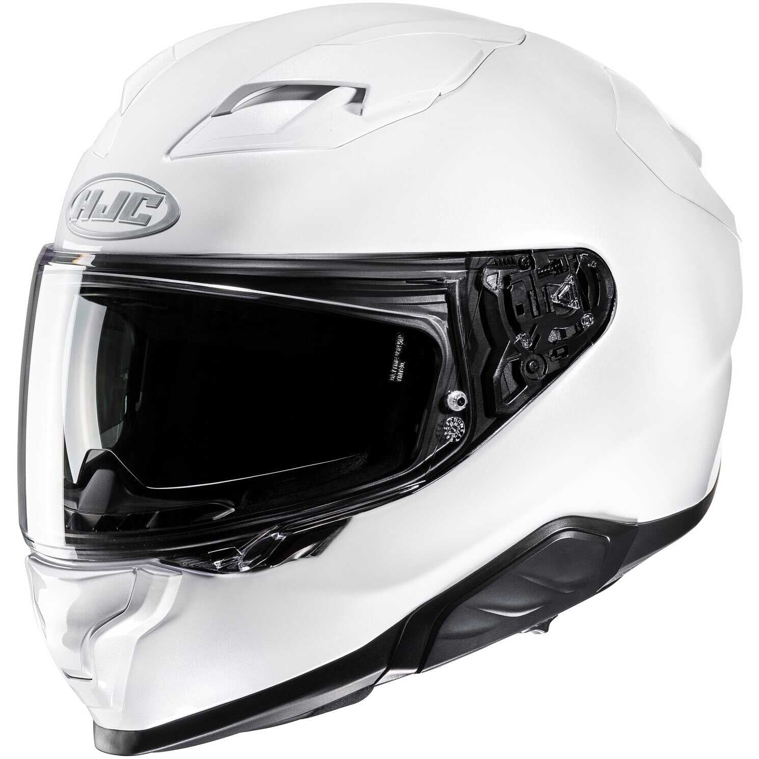 HJC F71 UNI white pearl Integral motorcycle hull – 1 – Maximomoto PT