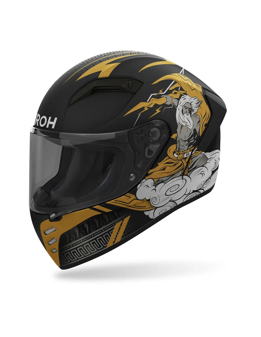 AIROH CONNOR ZEUS MATT TURISMO MOTO CAPACETE INTEGRAL