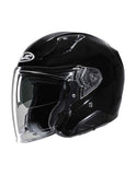 HJC- RPHA31 UNI URBANA MOTOCICLETA CAPACETE ABERTO PRETO FOSCO