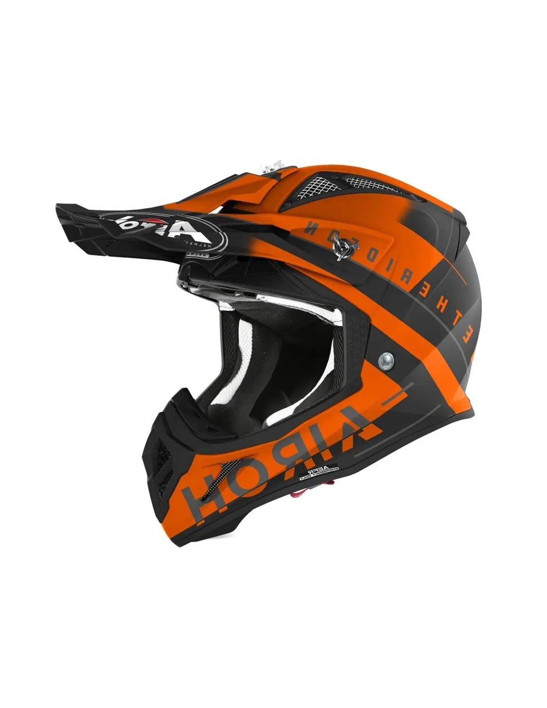 AIROH - AVIATOR HULLS ACE AMAZE ORANGE MATT – 1 – Maximomoto PT