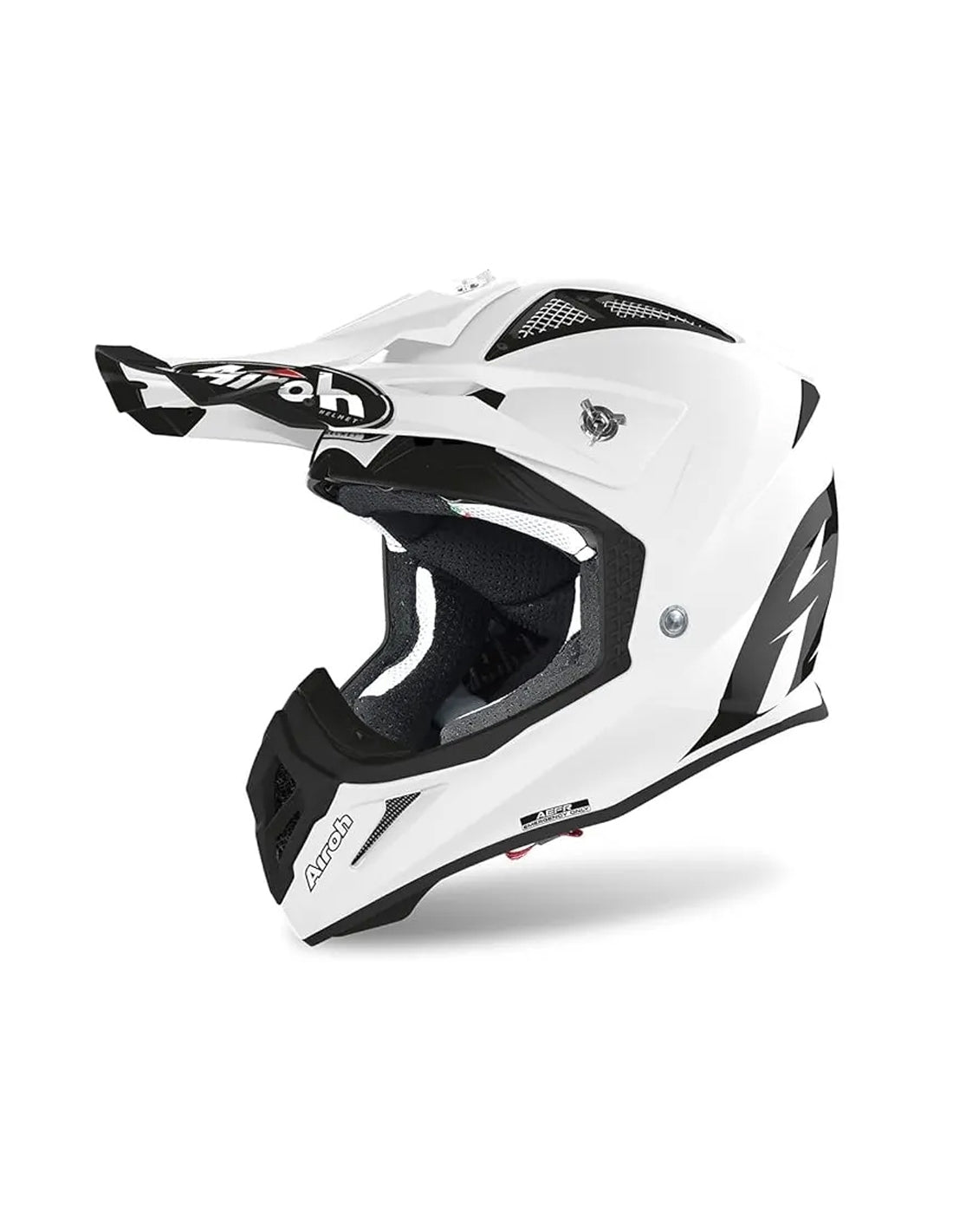 AIROH - CASCOS AVIATOR ACE COLOR WHITE GLOSS – 1 – Maximomoto PT