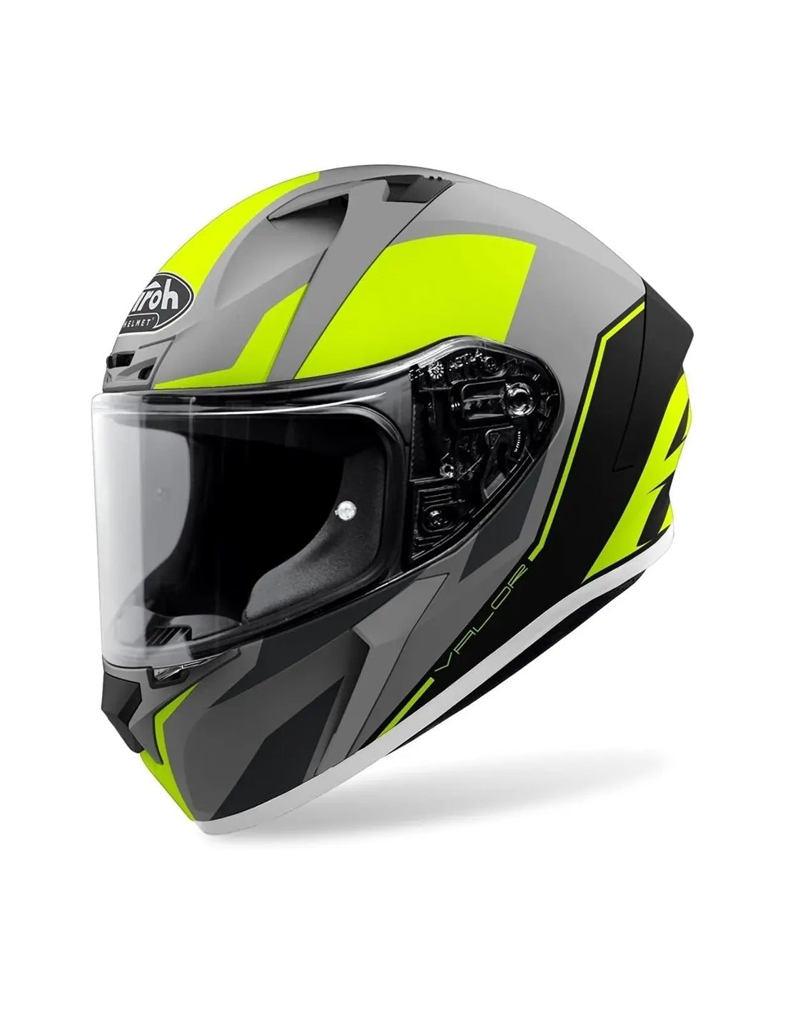 AIROH - CASCOS VALOR WINGS YELLOW MATT – 1 – Maximomoto PT