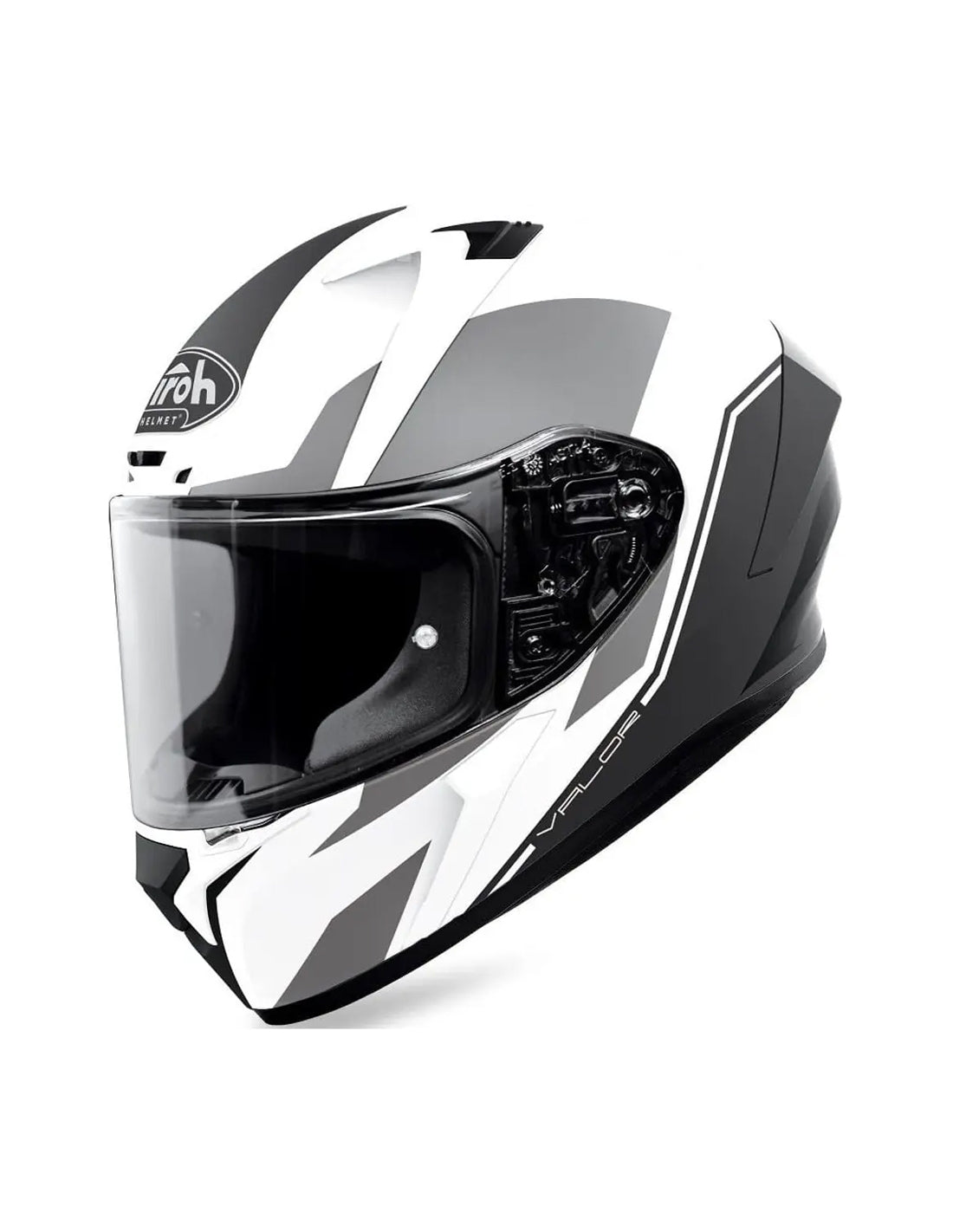 AIROH - CASCOS VALOR WINGS WHITE MATT – 1 – Maximomoto PT