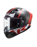 LS2 FF805 THUNDER C RACING1 GL.RED WHITE