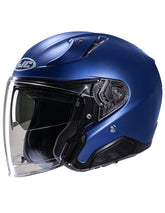 HJC RPHA31 MOTOCICLETA CAPACETE ABERTO SEMI FLAT METÁLICO AZUL