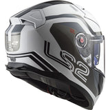 LS2 FF811 VECTOR II METRIC WHITE TITAN.SILVER
