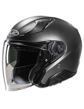 HJC RPHA 31 MOTOCICLETA CAPACETE ABERTO TITÂNIO SEMI PLANO