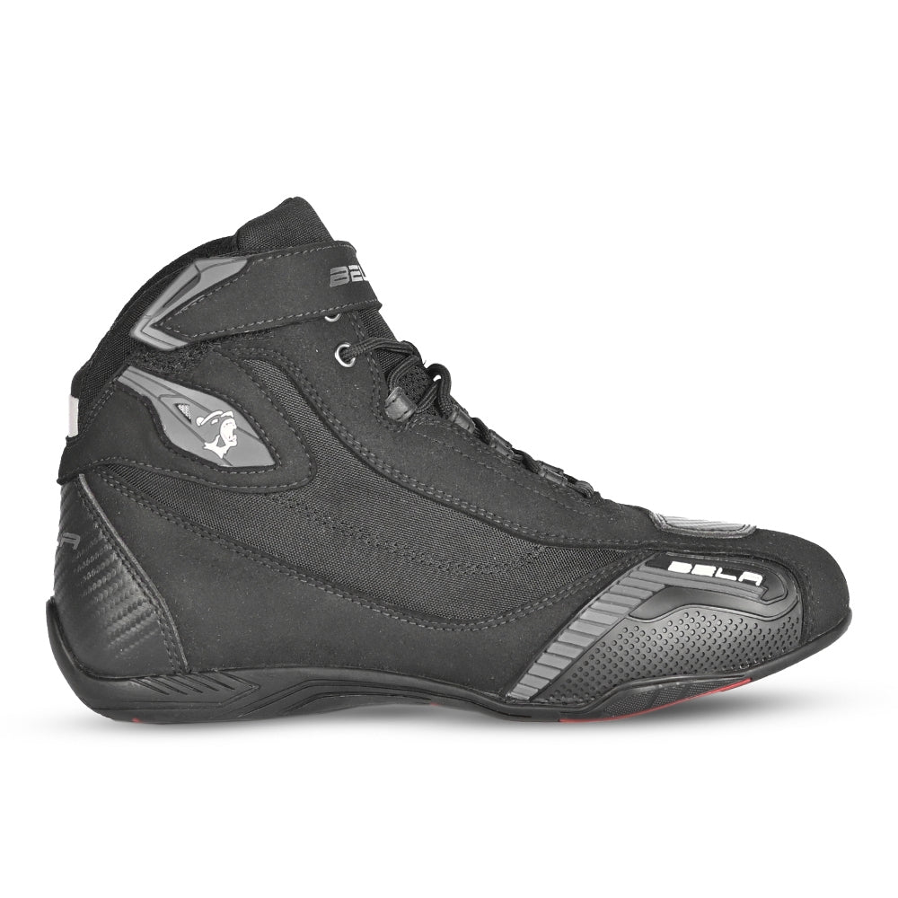 BELA Kiva Homem Moto Couro Botas Preta Cinza