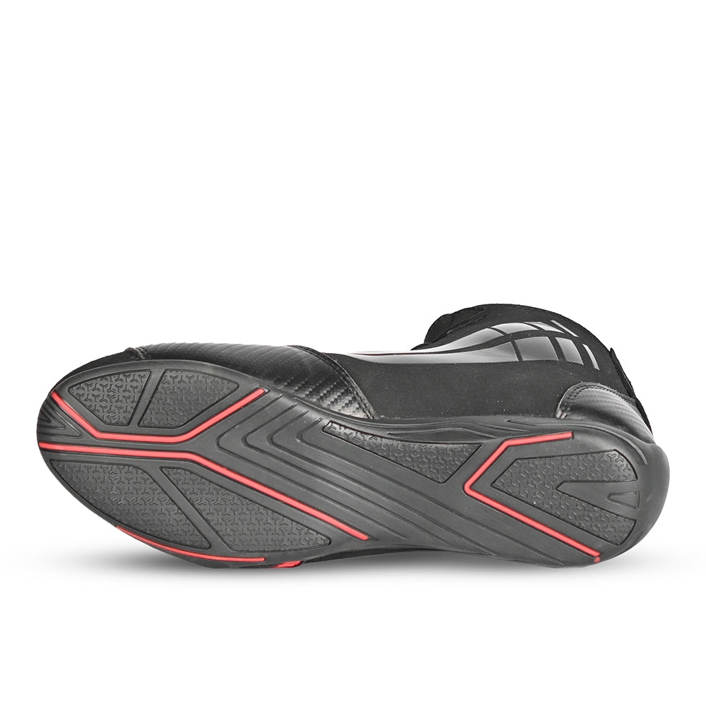 BELA Kiva Homem Moto Couro Botas Preta Cinza