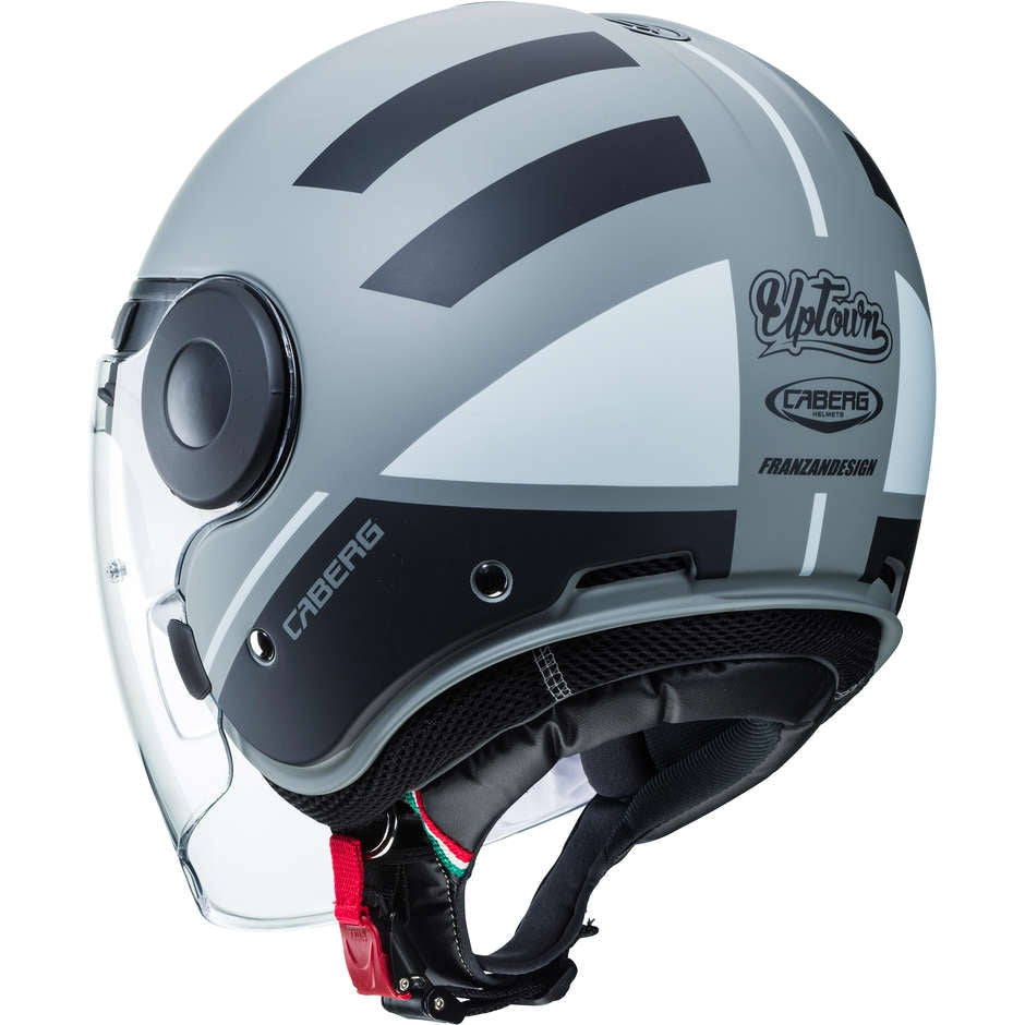 CABERG-Casco Uptown Loft MATT GRAY/BLACK/SILVER – 4 – Maximomoto PT