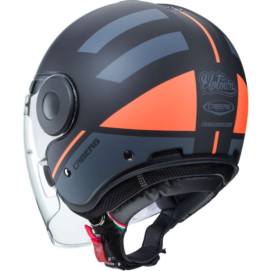 CABERG-CASCO UPTOWN LOFT MATT/BLACK/ANTHRA/ORANGE FL