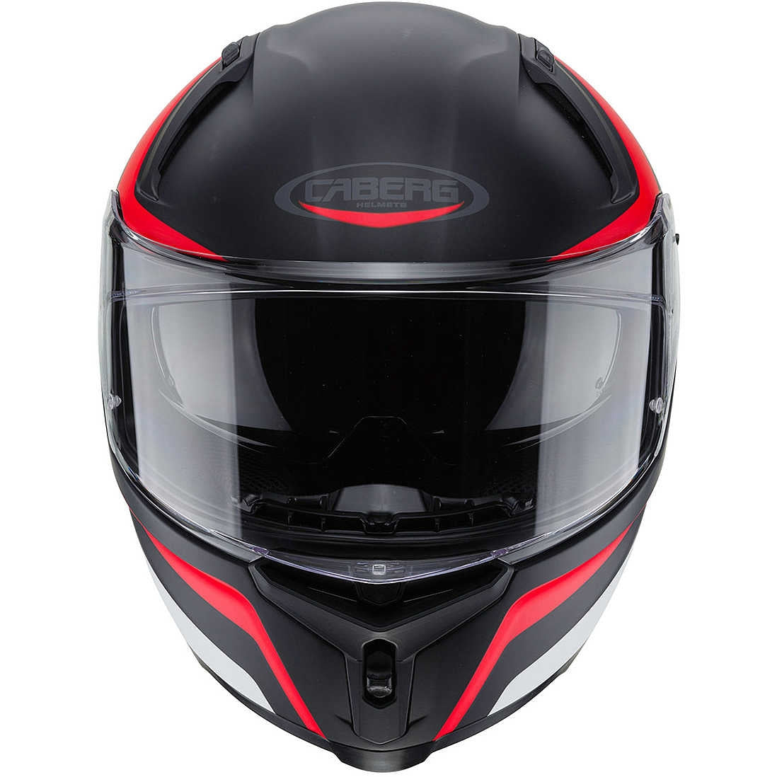 CABERG-CASCO AVALON BLAST MATT BLACK/WHITE/RED FLUO – 3 – Maximomoto PT