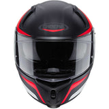 CABERG-CASCO AVALON BLAST MATT BLACK/WHITE/RED FLUO