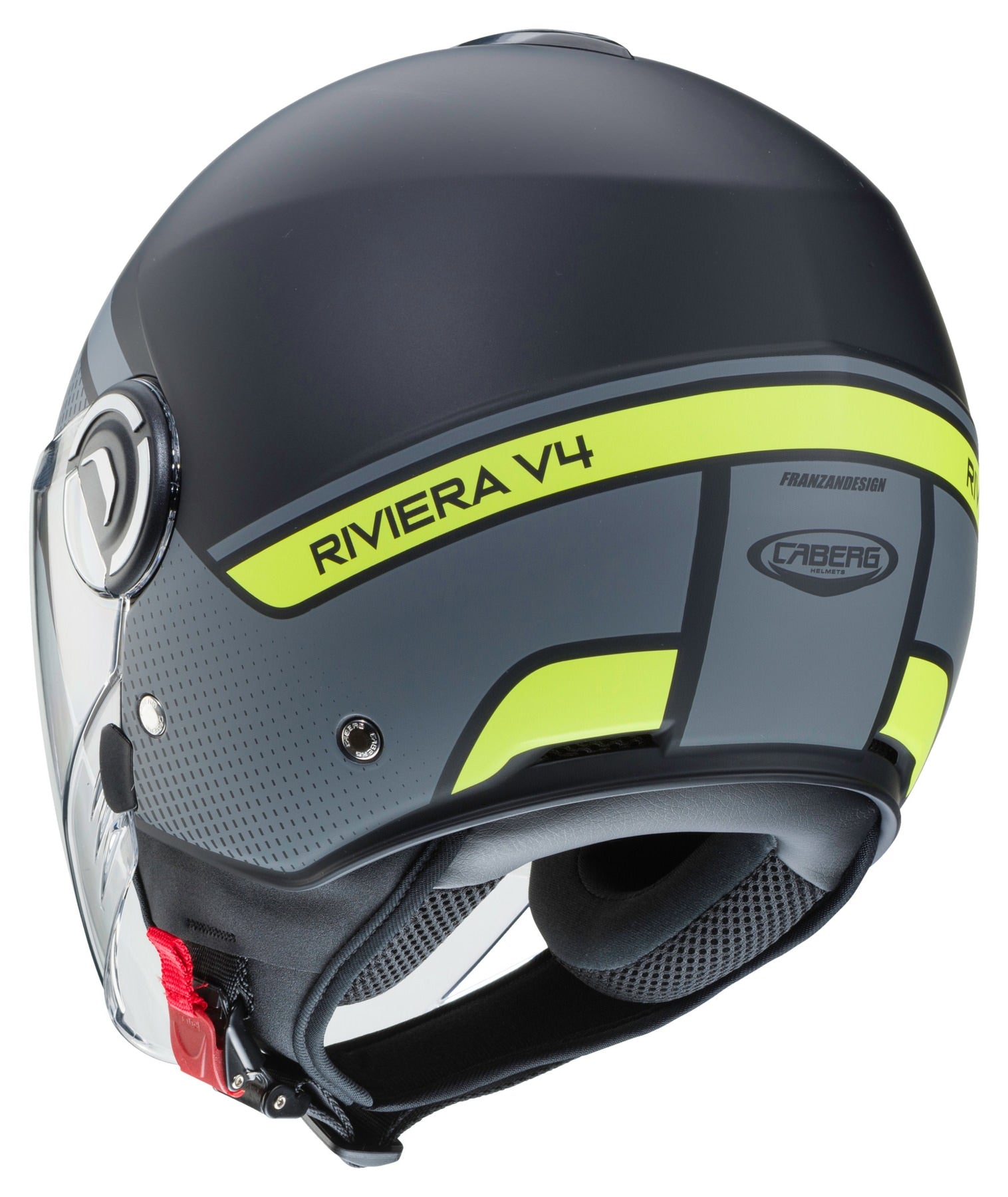 CABERG-CASCO RIVIERA V4 ELITE MATT/BLACK/ANTHRA/YELLOW F – 2 – Maximomoto PT