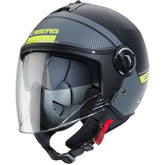 CABERG-CASCO RIVIERA V4 ELITE MATT/BLACK/ANTHRA/ORANGE FL – Maximomoto PT