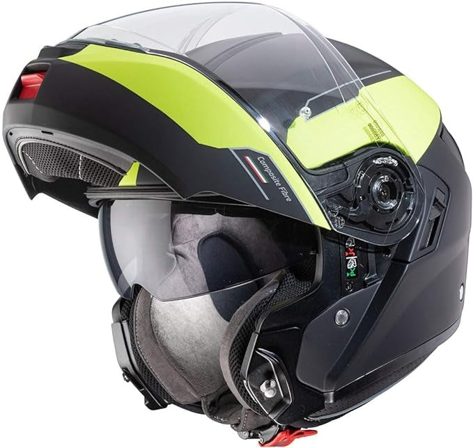 CABERG-CASCO LEVO PROSPECT MATT BLACK/YELLOW FL – 5 – Maximomoto PT