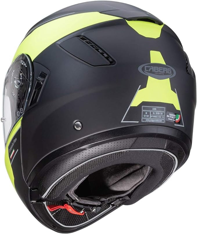 CABERG-CASCO LEVO PROSPECT MATT BLACK/YELLOW FL – 6 – Maximomoto PT
