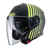 CABERG-CASCO FLYON BAKARI MATT BLACK/FLUO YELLOW – Maximomoto PT