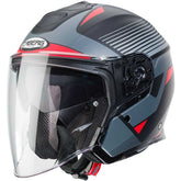 CABERG-CASCO FLYON RIO MATT BLACK/RED/ANTRA/SILV – Maximomoto PT